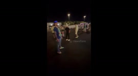 Soccer Shot With Glass At Festival