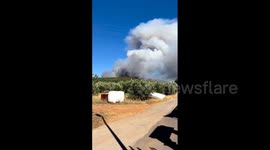 Croatia: Wildfire Breaks Out On Ciovo Island