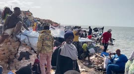 Over 100 illegal migrants stranded at Libya-Tunisia border