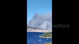 Croatia: Wildfire Breaks Out On Ciovo Island 3
