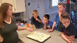 Family holds a delightedly private Smash Cake Gender Reveal *Heartwarming Celebration*