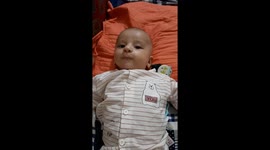 Kid laughing... enjoy it very smart kid.. funny kid its just way too hilarious
