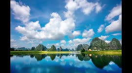 The Yulong River Scenery in Guilin, China