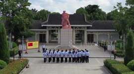 The 70th Anniversary of the Chinese People's Volunteer Army's going abroad to fight against US aggression and aid Korea in Taizhou, China