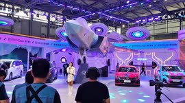 J-20 Model GAC Booth at 2023 ChinaJoy in Shanghai, China