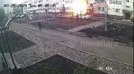 Gas explosion rocks residential building in Nizhnekamsk