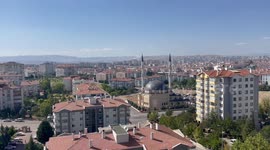 Intense smoke observed in residential area in Turkish capital Ankara