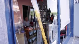 Greece wildfires slowly abate