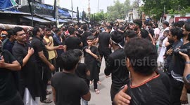 Ashura Procession in New Delhi, India on July 29, 2o23.
