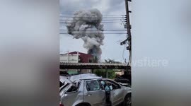 Thailand fireworks factory explosion horror aftermath as nine die and dozens are injured