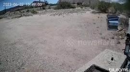 Dust Devil Quickly Damages Property