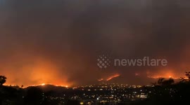 Evacuation order issued for parts of Osoyoos as growing wildfire crosses Canada-U.S. border
