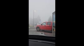 Coffee Nearly Goes For a Ride