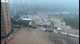 Dozens of cars swept away as deadly Typhoon Doksuri strikes Beijing