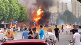 Gas pipeline explosion kills two in northwest China