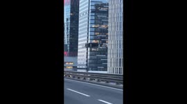 Foiled Ukrainian drone attack on Moscow City tower amid ongoing Russia-Ukraine conflict