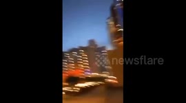 Moment drone hits Moscow as Zelenskyy warns 'war is returning to Russia'