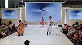 Traditional Costume Culture Stage at 2023 ChinaJoy in Shanghai, China