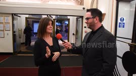 Interview with Louise Michelle who is the Daughter of Allo Allo actress Vikki Michelle the interview was held at the premiere of the play Laurel and Chaplin  The Feud