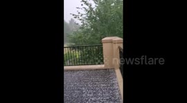 US: Flash Flooding, Hail, And Strong Winds Hit Denver Metro Area