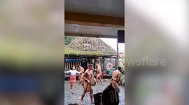 Locals perform mesmerising traditional Filipino tribal dance