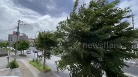 Japan: Winds Pick Up In Okinawa As Typhoon Khanun Approaches 2
