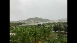 Japan: Winds Pick Up In Okinawa As Typhoon Khanun Approaches 3
