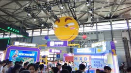 Baidu Tieba Booths at ChinaJoy2023 in Shanghai, China