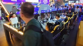Tencent Game Booth at ChinaJoy2023 in Shanghai, China