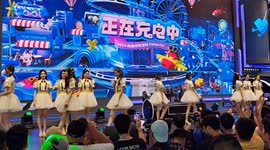 World2 Booth at ChinaJoy 2023 in Shanghai, China