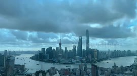 Super Typhoon Doksuri Hit Shanghai, China