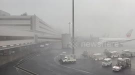 Japan: Flights Suspended At Tokyo Int’l Airport As Thunderstorm Hits Greater Tokyo 2