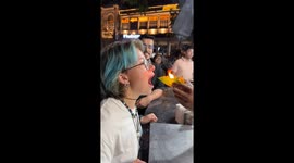 Tourists Sample Flaming Food in India