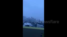 Japan: Typhoon Khanun Pounds Okinawa Causing Damage 3
