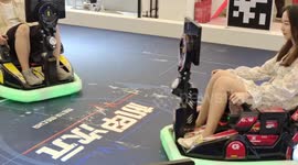 China Unicom's Meta-universe Game Bumper Car at ChinaJoy2023 in Shanghai, China