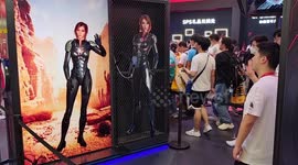 Qualcomm Snapdragon AI Hall at ChinaJoy2023 in Shanghai, China