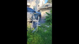 Chicken Rides On Four-Wheeler