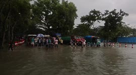 Kalurghat Bridge in Chittagong is closed, People are suffering a lot while crossing the river.