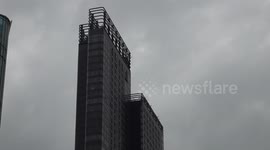 High rise $100m luxury apartment block dubbed 'Batman's Lair' faces demolition over car park access