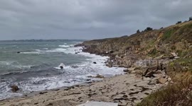 France: Storm Patricia Brings Strong Winds, High Waves To Brittany Coasts 2
