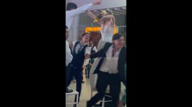 Dancing Line Trip Over Bride