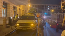 US: Security Barriers Set Up Outside DC Court Ahead Of Trump Arraignment 2