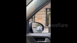 US: Media Line Forms Outside DC Courthouse A Day Before Trump Arraignment