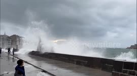 France: Storm Patricia Brings Strong Winds, High Waves To Brittany Coasts 5