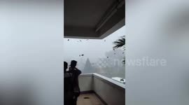 Tornado blitzes through school during Typhoon Doksuri onslaught in the Philippines