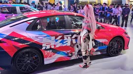 GAC Trumpchi Booth at 2023 ChinaJoy in Shanghai, China