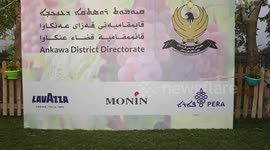 Festival featuring agricultural products held in Erbil, Iraq