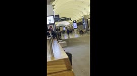 Woman Detained After Airport Meltdown