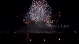Japan: Massive Grass Fire Breaks Out At Fireworks Festival Venue In Tokyo 4