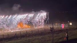 Japan: Massive Grass Fire Breaks Out At Fireworks Festival Venue In Tokyo 3